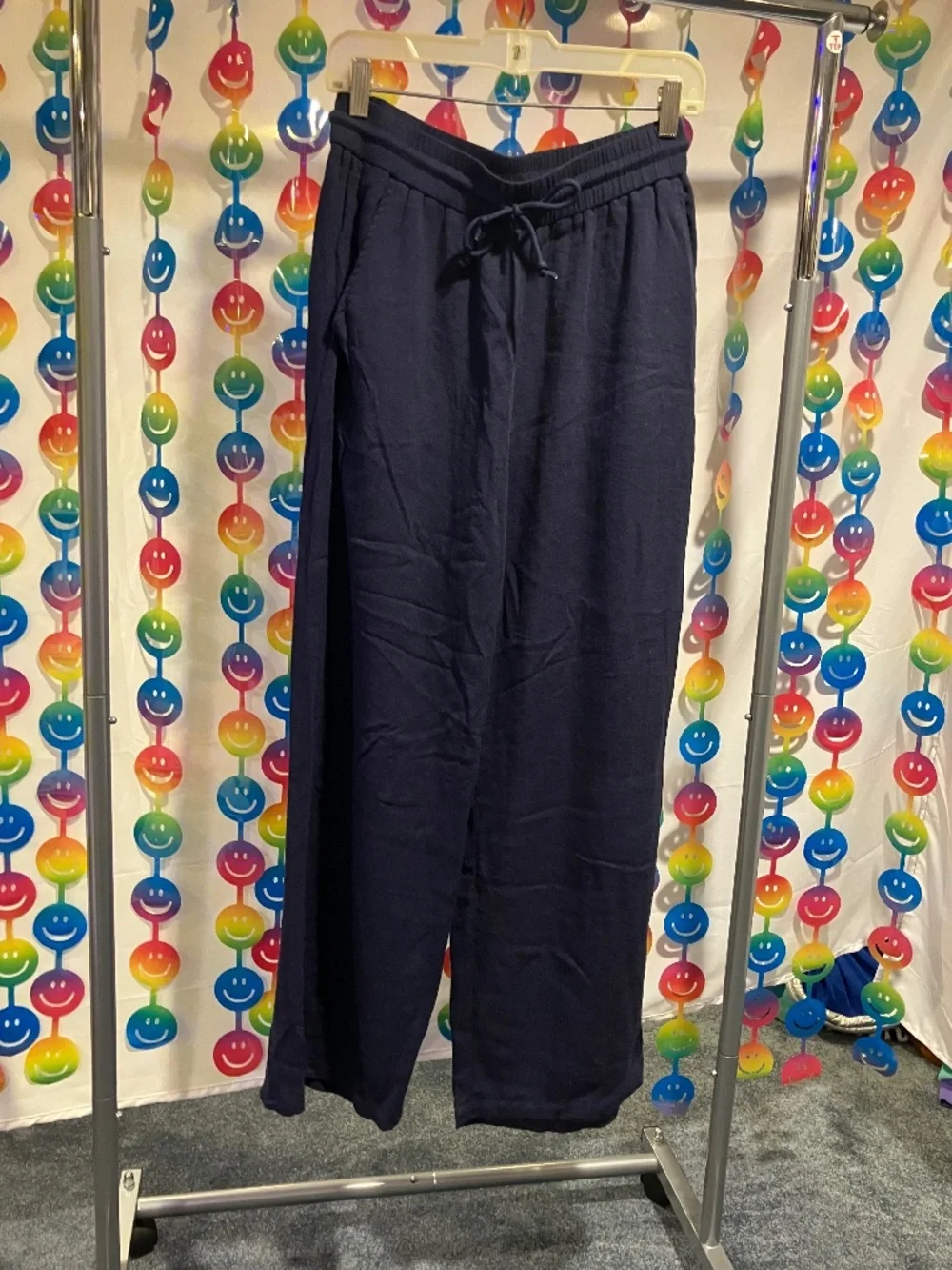 Halara Linen-Feel Wide Leg Pants (Medium) - Picture 1 of 7
